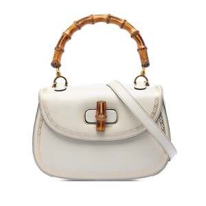 Gucci Bamboo Top Handle Bag Leather #311650G18B